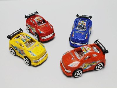 PULL BACK RACING CAR RED/YELLOW/BLUE/ORANGE - HP1040532