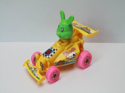 PULL LINE CAR W/BELL RED/YELLOW/GREEN - HP1040538
