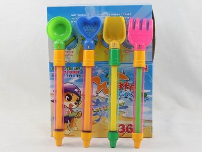 29CM BEACH WATE GUN 4COLOR 36PCS DISPLAY BOX  - HP1040787