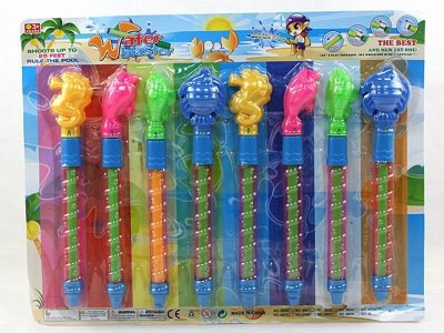 WATE GUN 4COLOR 8PCS - HP1040815