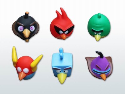 6PCS VINYL TOYS W/SOUND - HP1040859