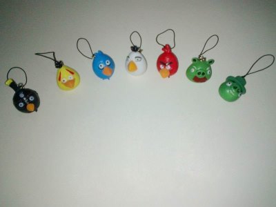 ANGER BIRDS KEYCHAIN 8ASST. - HP1040864