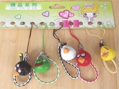ANGER BIRDS KEYCHAIN 5ASST. 12PCS - HP1040865