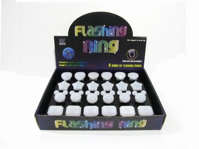 FLASH RING 24PCS DISPLAY BOX  INCLUDED BUTTONCELL - HP1040888