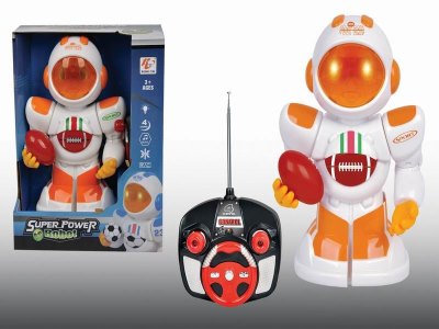 4 CHANNEL RC ROBOT W/AUTOMATIC DEMONSTRATION,SONG SELECTION & LIGHT - HP1040998