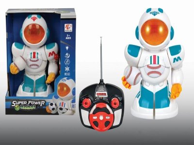 4 CHANNEL RC ROBOT W/AUTOMATIC DEMONSTRATION,SONG SELECTION & LIGHT - HP1041000