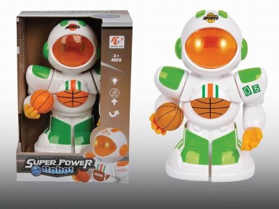 B/O ROBOT W/LIGHT & MUSIC(FORWARD AND TURN) - HP1041012