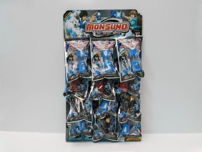 12PCS MONSUNO 4ASST  - HP1041014