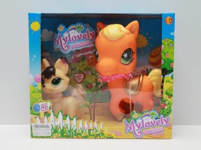 VINYL ANIMAL W/MUSIC & LIGHT & ACCESSORIES INCLUDED BUTTONCELL 2ASST - HP1041044