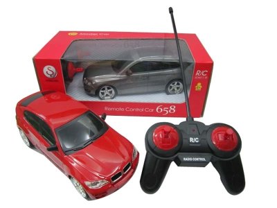 1：18 4 FUNCTION R/C CAR  RED/BLUE/GREY - HP1041190