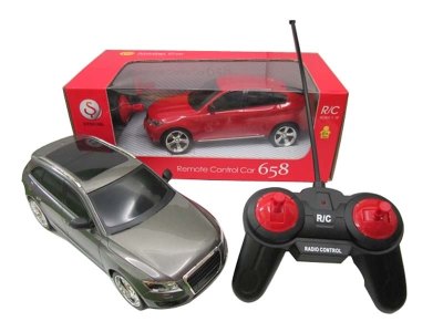 1：18 4 FUNCTION R/C CAR  RED/BLUE/GREY - HP1041191