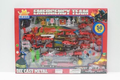 FREE WAY FIRE FIGHTING SET (DIE CAST METAL)  - HP1041298