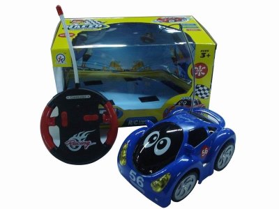 4CHANNEL R/C CAR W/4 LIGHT,RED/BLUE,NOT INCLUDE BATTERY - HP1041537