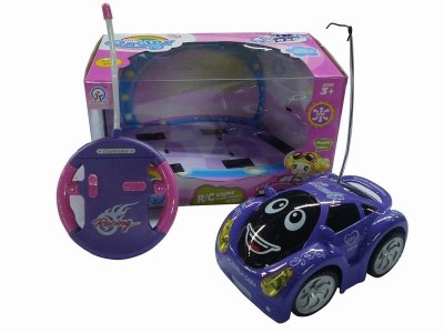 4CHANNEL R/C CAR W/4 LIGHT,PURPLE/PINK,NOT INCLUDE BATTERY - HP1041541