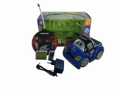 4CHANNEL R/C CAR W/4 LIGHT,BLUE/RED,INCLUDE BATTERY - HP1041577