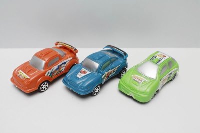 3PCS PULL BACK CAR 3COLOR 3ASST - HP1041615