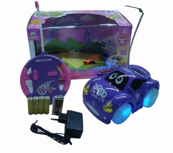4CHANNEL R/C CAR W/8 LIGHT&MUSIC,PINK/PURPLE,INCLUDE BATTERY - HP1041705