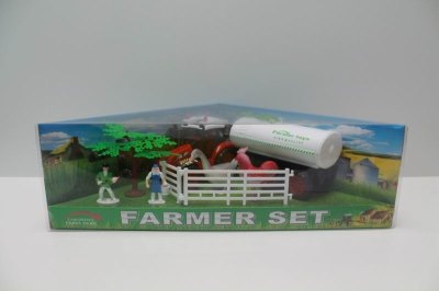FRICTION FARMER CAR  RED/GREEN 2ASST - HP1041752