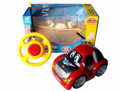 2CHANNEL R/C CAR W/4 LIGHT,GREEN/RED,NOT INCLUDE BATTERY - HP1041763