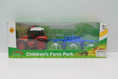 FRICTION FARMER CAR  RED/GREEN - HP1041768