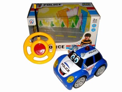 2CHANNEL R/C CAR W/4 LIGHT,BLUE/RED,NOT INCLUDE BATTERY - HP1041825