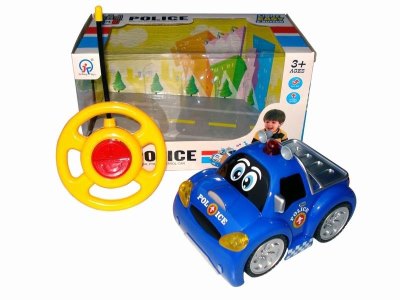 2CHANNEL R/C CAR W/4 LIGHT,BLUE/RED,NOT INCLUDE BATTERY - HP1041827