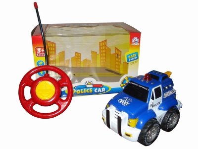 2FUNCTION R/C POLICE WAGON W/2 LIGHT ，BLUE/RED，NOT INCLUDE BATTERY - HP1041854