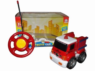2FUNCTION R/C POLICE WAGON W/2 LIGHT ，RED，NOT INCLUDE BATTERY - HP1041855