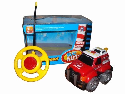 2FUNCTION R/C SUV W/6LIGHT&MUSIC ，GREEN/RED，NOT INCLUDE BATTERY - HP1041864