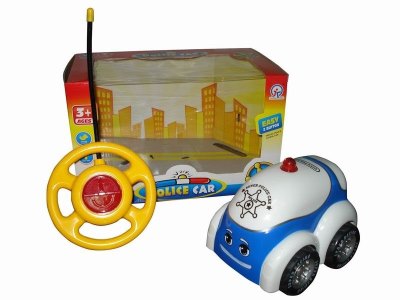 2FUNCTION R/C POLICE CAR ，BLUE/RED，NOT INCLUDE BATTERY - HP1041872