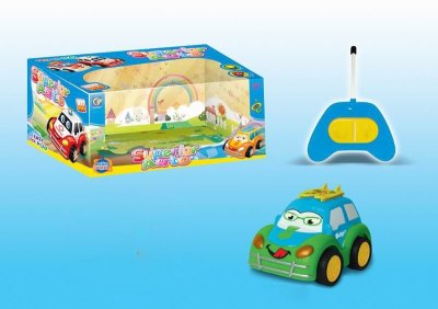2FUNCTION R/C CARTOON CAR  BETWEEN BLUE AND GREEN - HP1041914