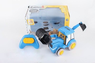 2FUNCTION R/C TRUCK W/LIGHT&MUSIC,YELLOW/BLUE - HP1041931