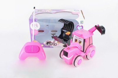 2FUNCTION R/C TRUCK W/LIGHT&MUSIC,PINK ROSE/PINK - HP1041933