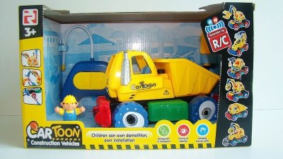 R/C 2 CHANNELS CARTOON TRUCK W/LIGHT & MUSIC - HP1042124