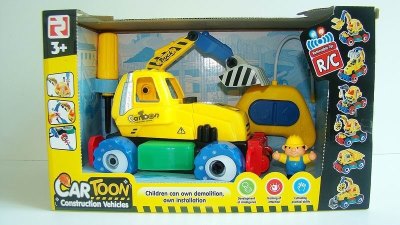R/C 2 CHANNELS CARTOON TRUCK W/LIGHT & MUSIC - HP1042125