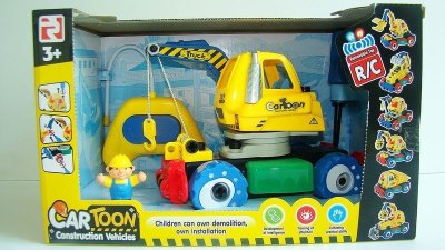 R/C 2 CHANNELS CARTOON TRUCK W/LIGHT & MUSIC - HP1042127