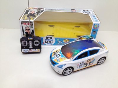 1：2 4FUNCTION R/C CAR W/LIGHT&MUSIC(STYLE MUSIC)，NOT INCLUDE BATTERY - HP1042283