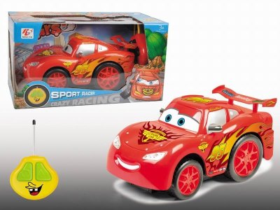 2 FUNCTION R/C CARTOON RACING CAR W/LIGHT & MUSIC - HP1042290