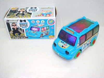 BUMP&GO BUS W/LIGHT&MUSIC(STYLE MUSIC) - HP1042312
