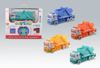 1:32 4 FUNCTION R/C GARBAGE TRUCK CAR W/LIGHT 4COLOR - HP1042350
