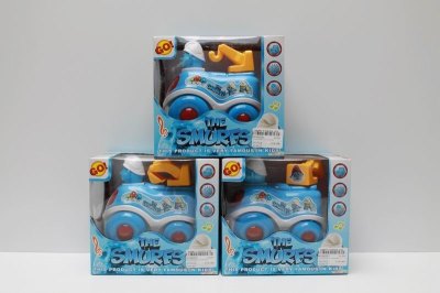 THE SMURFTS BUMP&GO TRUCK W/LIGHT&MUSIC,3ASST - HP1042353