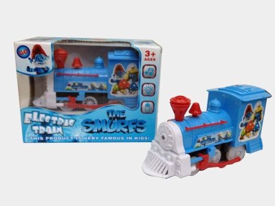 THE SMURFTS BUMP&GO TRAIN W/LIGHT&MUSIC - HP1042355