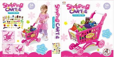 SHOPPING CARTS,RED,52PCS FRUIT - HP1042367