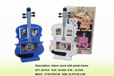ALARM CLOCK W/PHOTO FRAME - HP1042368