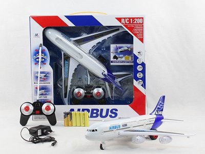 4CHANNEL R/C PLANE W/LIGHT&MUSIC,INCLUDE BATTERY - HP1042398