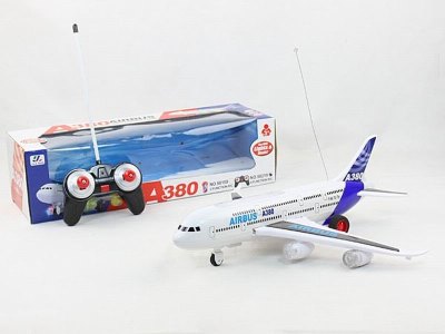 4CHANNEL R/C PLANE W/LIGHT&MUSIC,GREEN - HP1042400