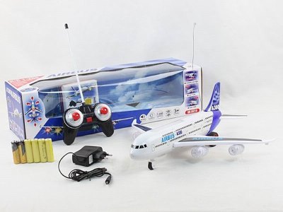 4CHANNEL R/C PLANE W/LIGHT&MUSIC,INCLUDE BATTERY - HP1042418