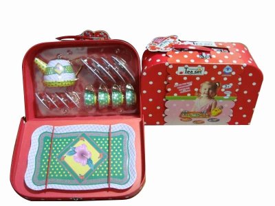 绿花印花茶具 - HP1042572
