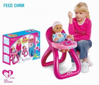 BABY HIGH CHAIR W/DOLL - HP1042600