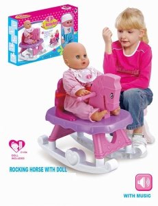 HOBBYHORSE W/MUSIC &DOLL - HP1042603